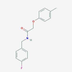 N-(4-fluorobenzyl)-2-(4-methylphenoxy)acetamide