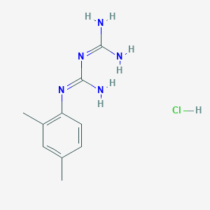 molecular formula C10H16ClN5 B5061630 N-(2,4-dimethylphenyl)imidodicarbonimidic diamide hydrochloride 