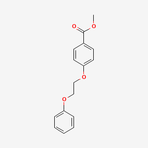molecular formula C16H16O4 B5061990 methyl 4-(2-phenoxyethoxy)benzoate 