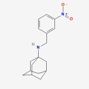 molecular formula C17H22N2O2 B5062113 1-adamantyl(3-nitrobenzyl)amine CAS No. 57304-72-0