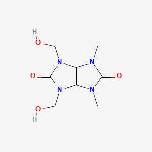 molecular formula C8H14N4O4 B5062146 1,3-bis(hydroxymethyl)-4,6-dimethyltetrahydroimidazo[4,5-d]imidazole-2,5(1H,3H)-dione 