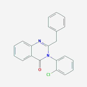 molecular formula C21H15ClN2O B506241 2-benzyl-3-(2-chlorophenyl)-4(3H)-quinazolinone 