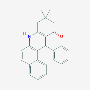 9,9-dimethyl-12-phenyl-8,9,10,12-tetrahydrobenzo[a]acridin-11(7H)-one