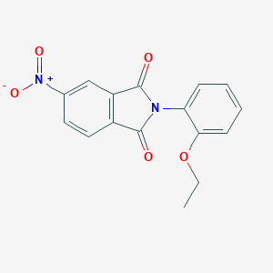 molecular formula C16H12N2O5 B506325 2-(2-ethoxyphenyl)-5-nitro-1H-isoindole-1,3(2H)-dione 