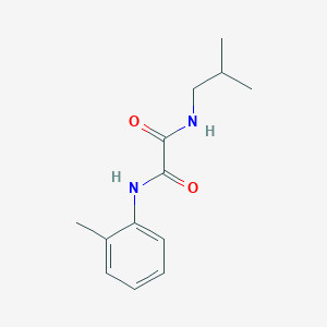 molecular formula C13H18N2O2 B5063275 N-isobutyl-N'-(2-methylphenyl)ethanediamide CAS No. 6235-80-9