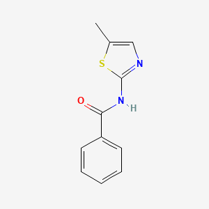 molecular formula C11H10N2OS B5063388 N-(5-methyl-1,3-thiazol-2-yl)benzamide 