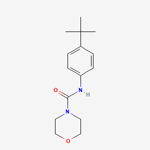molecular formula C15H22N2O2 B5063411 N-(4-tert-butylphenyl)-4-morpholinecarboxamide 