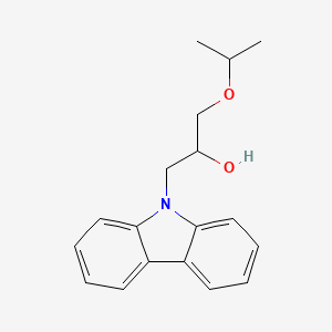 molecular formula C18H21NO2 B5063540 1-(9H-carbazol-9-yl)-3-isopropoxy-2-propanol 