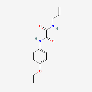N-allyl-N'-(4-ethoxyphenyl)ethanediamide