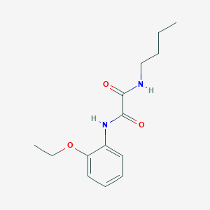molecular formula C14H20N2O3 B5063755 N-butyl-N'-(2-ethoxyphenyl)ethanediamide 