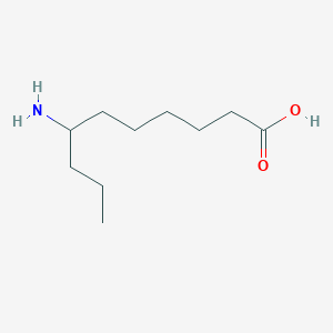 molecular formula C10H21NO2 B5064221 7-aminodecanoic acid 