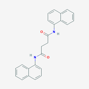 molecular formula C24H20N2O2 B506428 N~1~,N~4~-di(1-naphthyl)succinamide 