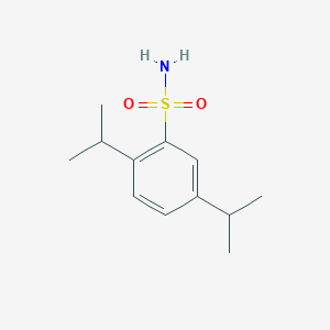 molecular formula C12H19NO2S B5064874 2,5-Di(propan-2-yl)benzenesulfonamide CAS No. 6292-60-0