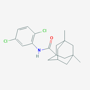 molecular formula C19H23Cl2NO B5065097 N-(2,5-dichlorophenyl)-3,5-dimethyl-1-adamantanecarboxamide 
