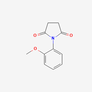 molecular formula C11H11NO3 B5065737 1-(2-methoxyphenyl)-2,5-pyrrolidinedione CAS No. 92288-64-7