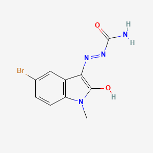 (5-Bromo-2-hydroxy-1-methylindol-3-yl)iminourea