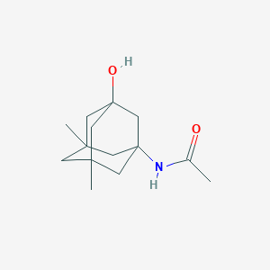 molecular formula C14H23NO2 B5065829 N-(3-hydroxy-5,7-dimethyl-1-adamantyl)acetamide 