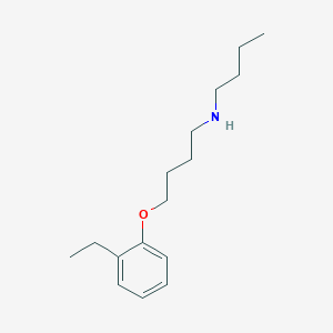 molecular formula C16H27NO B5065976 N-butyl-4-(2-ethylphenoxy)-1-butanamine 