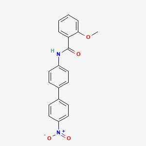 molecular formula C20H16N2O4 B5066066 2-methoxy-N-(4'-nitro-4-biphenylyl)benzamide 