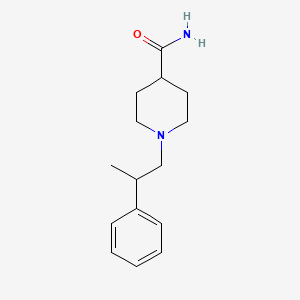 molecular formula C15H22N2O B5066118 1-(2-phenylpropyl)-4-piperidinecarboxamide 