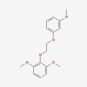 1,3-dimethoxy-2-[2-(3-methoxyphenoxy)ethoxy]benzene