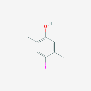 molecular formula C8H9IO B050664 4-碘-2,5-二甲基苯酚 CAS No. 114971-53-8