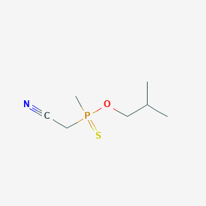 molecular formula C7H14NOPS B5066503 O-isobutyl (cyanomethyl)methylphosphinothioate 