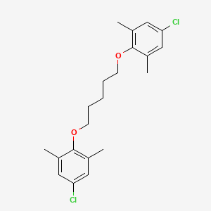 1,1'-[1,5-pentanediylbis(oxy)]bis(4-chloro-2,6-dimethylbenzene)