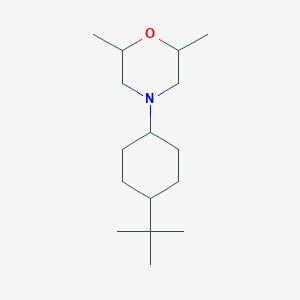molecular formula C16H31NO B5066970 4-(4-tert-butylcyclohexyl)-2,6-dimethylmorpholine 