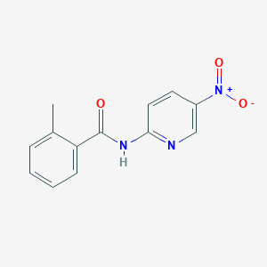 2-methyl-N-(5-nitro-2-pyridinyl)benzamide