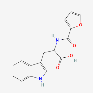 molecular formula C16H14N2O4 B5067893 N-2-furoyltryptophan 