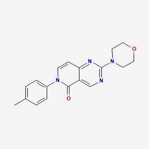 6-(4-methylphenyl)-2-(4-morpholinyl)pyrido[4,3-d]pyrimidin-5(6H)-one