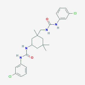 N-(3-chlorophenyl)-N'-{3-[({[(3-chlorophenyl)amino]carbonyl}amino)methyl]-3,5,5-trimethylcyclohexyl}urea