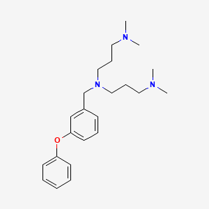 N-[3-(dimethylamino)propyl]-N',N'-dimethyl-N-(3-phenoxybenzyl)-1,3-propanediamine