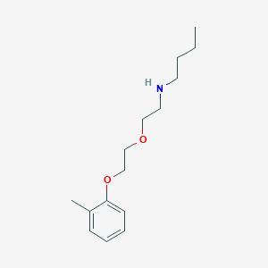 N-{2-[2-(2-methylphenoxy)ethoxy]ethyl}-1-butanamine