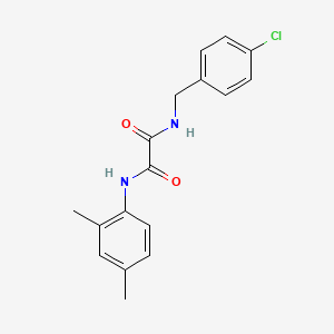 molecular formula C17H17ClN2O2 B5068370 N-(4-chlorobenzyl)-N'-(2,4-dimethylphenyl)ethanediamide 