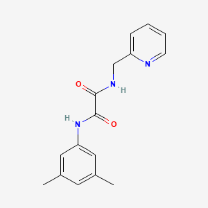 N-(3,5-dimethylphenyl)-N'-(2-pyridinylmethyl)ethanediamide