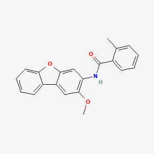 N-(2-methoxydibenzo[b,d]furan-3-yl)-2-methylbenzamide