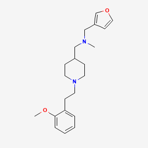 (3-furylmethyl)({1-[2-(2-methoxyphenyl)ethyl]-4-piperidinyl}methyl)methylamine