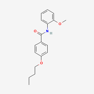 4-butoxy-N-(2-methoxyphenyl)benzamide