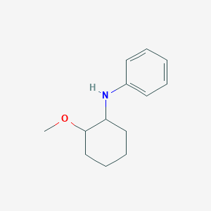 molecular formula C13H19NO B5069120 (2-methoxycyclohexyl)phenylamine CAS No. 355381-98-5