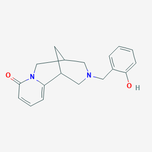 molecular formula C18H20N2O2 B5069269 11-(2-hydroxybenzyl)-7,11-diazatricyclo[7.3.1.0~2,7~]trideca-2,4-dien-6-one 