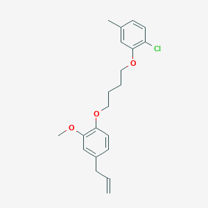 4-allyl-1-[4-(2-chloro-5-methylphenoxy)butoxy]-2-methoxybenzene