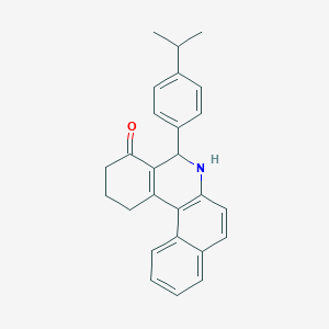 5-(4-isopropylphenyl)-2,3,5,6-tetrahydrobenzo[a]phenanthridin-4(1H)-one