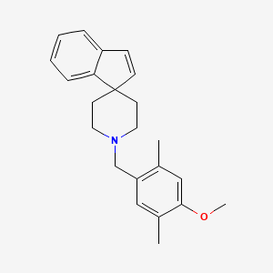 1'-(4-methoxy-2,5-dimethylbenzyl)spiro[indene-1,4'-piperidine]