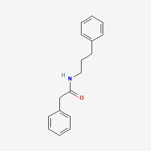 2-phenyl-N-(3-phenylpropyl)acetamide