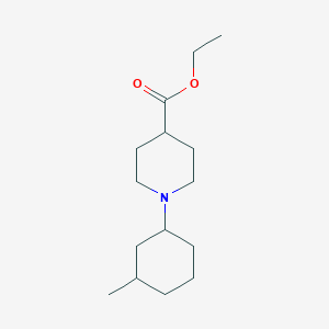 ethyl 1-(3-methylcyclohexyl)-4-piperidinecarboxylate