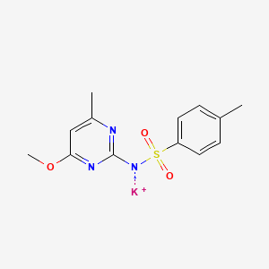 molecular formula C13H14KN3O3S B5069658 NoName 