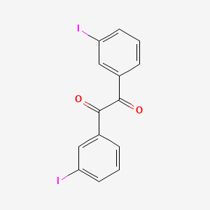 molecular formula C14H8I2O2 B5070094 1,2-bis(3-iodophenyl)-1,2-ethanedione 