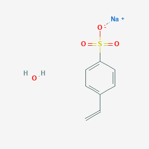 molecular formula C8H9NaO4S B050709 4-乙烯基苯磺酸钠水合物 CAS No. 123333-94-8